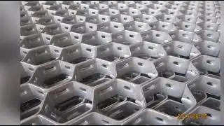 Нержавеющая шестиугольника/шестиугольника/шестнадцатеричная решетка Поставщик решетки для рефрактерн