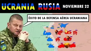 22 de noviembre: Ucrania destruy&oacute; con &eacute;xito 48 drones Rusos en la regi&oacute;n de Donetsk!