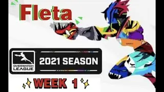Best of FLETA  | OWL2021 | Overwatch Montage