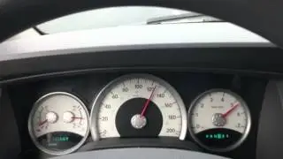 2004 Dodge Durango HEMI drive on the German Autobahn Topspeed.