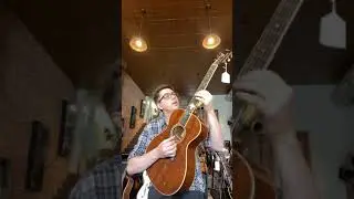Custom ordered Taylor GC 12 fret Acoustic flame walnut demo