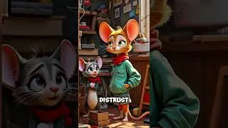 cat and rat story #cat #studywithmeandmycat #catvideos #song #cute #story  #catlover