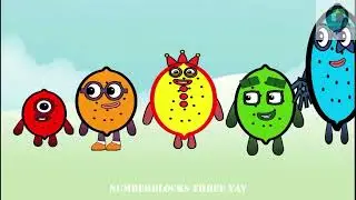 NumberBlocks Intro Song But Everyone is a LEMONBLOCKS ,