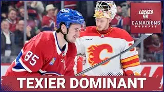 DOMINANCE: Montreal Canadiens & Alexandre Texier SHRED Flames in statement win | Slaf line shines