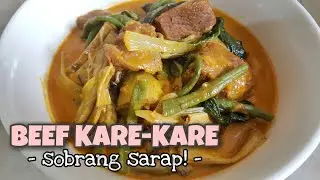 BEEF KARE-KARE || KARE-KARENG BAKA || KARE-KARE USING DIDI'S PEANUT BUTTER || CHERIE's KITCHEN