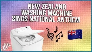 Patriotic New Zealand Washing Machine