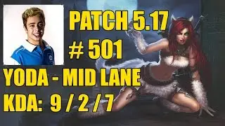 CNB YoDa - Mid: Katarina vs Zed - BR Challenger 697 PDL #501