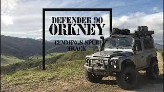 Defender 90 Orkney - Cumming Spur track
