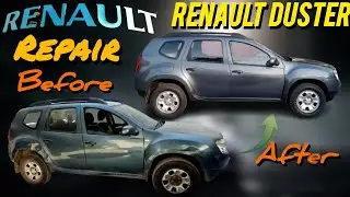 Renault Duster Accident Repair And denting painting @RafiUk04