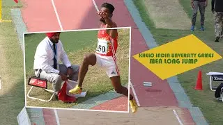 Men Long Jump Final Khelo India University Games 2020 Bhubaneswar Odisha