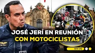 Jos&eacute; Jer&iacute; en reuni&oacute;n con gremio de motociclistas por normativas de circulaci&oacute;n #CONEXIONRPP