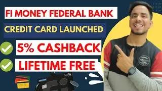 Fi Money Credit Card Launched🔥|  Fi Federal Bank Credit Card Apply, Benefits & Review ✅