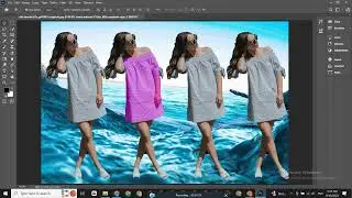 Girl Top Color Recreation in Adobe Photoshop Tutorial