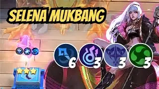 Nikmatnya caplok-caplokan 🔥 Hyper Selena stun astro elementalist, Ling skill 1 magic chess