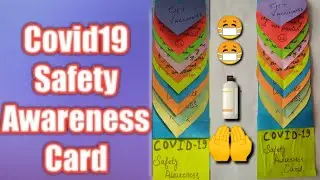 Carona Virus safety  Awareness Card | Covid - 19 | Easy Craft | DIY || Craft With Dil Se||