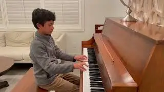 Piano Marvel Competition 2022 - Jayden Patel playing 'You'll Be Back'  Arr by Tom Gerou