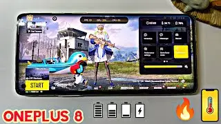 OnePlus 8 PUBG Test 90FPS Battery Drain & Heating Test Hand Came Android 12 Gameplay | OS SAM PLAYS