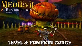 MediEvil Resurrection [PSP] Уровень 8: Тыквенное ущелье, прохождение на 100% 🔴