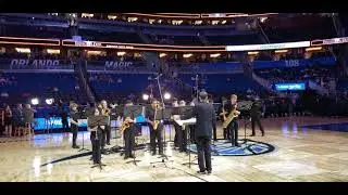 Heritage Middle School Jazz Band - The Incredibles - Orlando Magic Pregame Show 2023