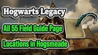 ALL 55 Hogsmeade Field Guide Page Locations | Hogwarts Legacy 100% walkthrough