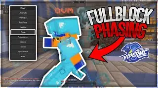 FULLBLOCK PHASING ON VIPER HCF (TUTORIAL) | Minecraft Viper HCF