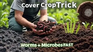 This Cover Crop Trick Attracts Earthworms and Soil Microbes Faster Than Compost