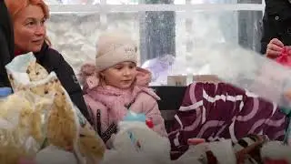 The first &lsquo;Blue Dot&rsquo; one-stop safe spaces on the Ukraine-Romania crossing border.