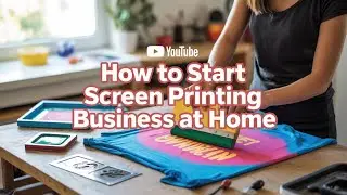 How to Start Screen Printing Business at Home