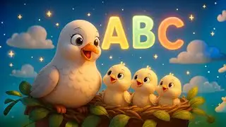 A&ndash;Z Birds Phonics Song 🐦✨ | Mama Birds & Baby Nest Learning Poem | Zuzu Melody Kids Song