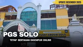 Kondisi PGS Solo Hari Ini, Pusat Grosir yang Dulu Sangat Ramai