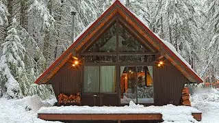 Luxury A Frame Cabin Rental by Crystal Mountain Ski Resort near Tacoma, Washington