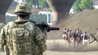 USMC vs Zombies/Demons | US Marines face to face against zombies!  Fight for Taiwan - ARMA 3 Zombie