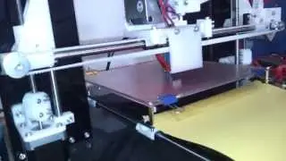 More RepRap automatic print ejection with ABS - Part 2