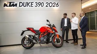 Представлен новый KTM DUKE 390 2026 года! Улучшенный стритфайтер! 🔥🏍️ | Последний обзор!