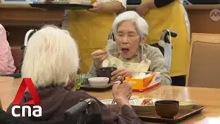 Japan nursing home hosts kodomo shokudo, or children's cafeteria
