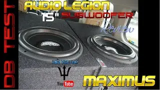 Обзор сабвуфера Audio Legion Maximus 15
