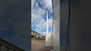 Tower antenna install timelapse #Shorts