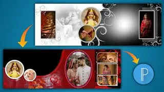 PixelLab wedding photo design | image editing | Photograph Manipulation | Photo  Album