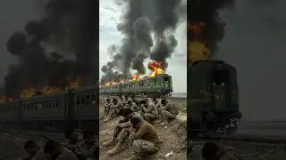 Hero Dog Stops Disaster on US Military Train! #trainrescue #herodog #disaster