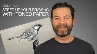 Speed Up Your Drawings with Toned Paper
