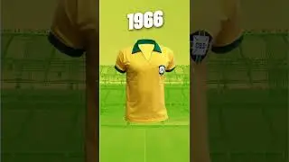 TODOS OS UNIFORMES DA SELE&Ccedil;&Atilde;O BRASILEIRA EM COPAS DO MUNDO! 1930 - 2022