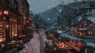 Cozy Winter Morning Coffee Shop ☕❄️ Soft Piano Music for Relaxation, Work and Calm Focus