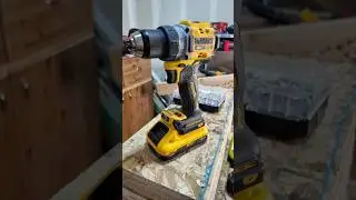 Dewalt&rsquo;s Brand New Compact XR Drill! DCD801! #dewalt #dewalttools #dewalttough