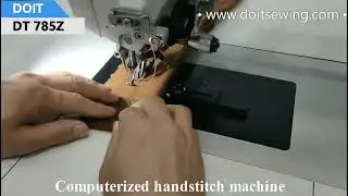 How to use computerized handstitch machine DT 785Z?