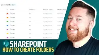 Create SHAREPOINT Folders Like a Pro!