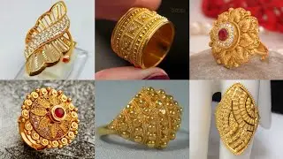 Latest Gold Ring Design For Women//Ladies Gold Ring Design//Gold Ring Design For Girls 2020