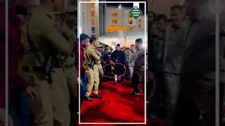 Mashaallah Simplicity Akbaruddin Owaisi With High Tight Security At Darussalam.