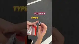 Tẩu sạc nhanh &ocirc; t&ocirc; ACCECAR, 100W, 2 cổng Type-C v&agrave; USB-A, ph&ugrave; hợp mọi loại xe