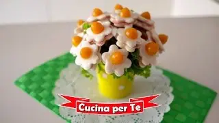 Bouquet di Tramezzini (Tutorial) - Antipasti creativi