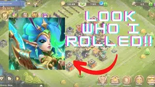 Castle Clash | Rolling 100 Hero's For Hire Hero's And Win! 500k Challenge Account